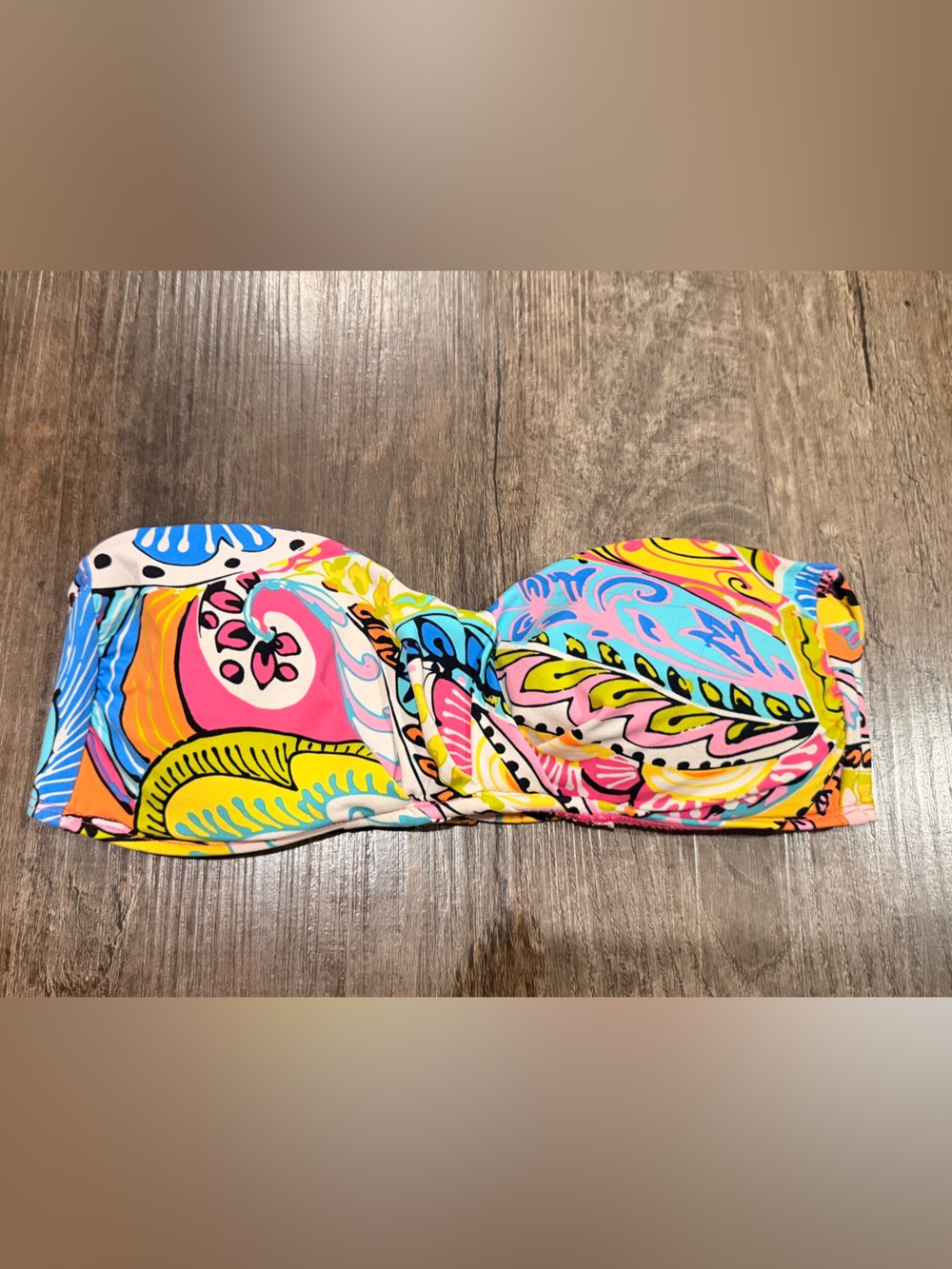 Kids One-Piece Swimsuit in Multicolor Paisley Print